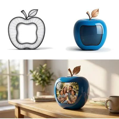 The Apple Photo Frame for Sunlit Memories