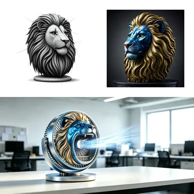 The Lion Fan - A Style Icon for Your Creative Den