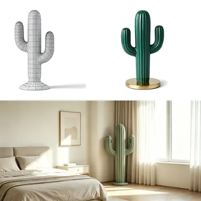 The Desert Bloom: How a Cactus Clothes Rack Redefines Minimalist Living