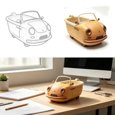 Your Desk Needs a Bathtub Car. Seriously.