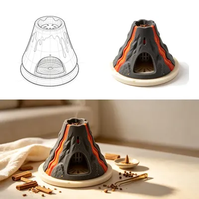 เครื่องกระจายกลิ่น Volcano: สร้างความสงบให้กับความคิดสร้างสรรค์