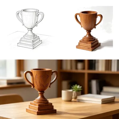 La mia scrivania, il mio trofeo, la mia scintilla quotidiana