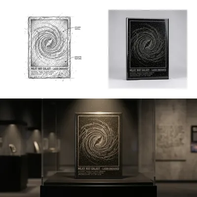 Bringing the Cosmos to My Desk: Why I Carved the Milky Way into Stone