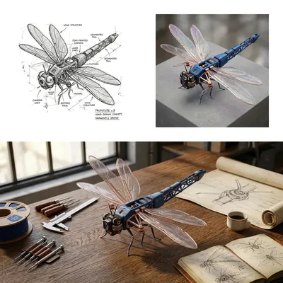 Steel and Light in Motion: Bringing Biomimetic Flight to the Studio