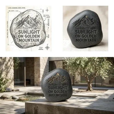 A Mountain in the Courtyard: How Custom Granite Stone Carving Grounded My Outdoor Space