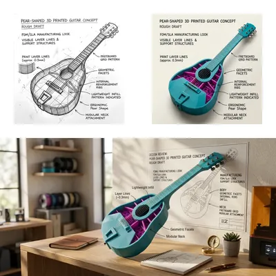 The Pear-Shaped Acoustic: Rethinking Guitar Geometry for the Creative Studio
